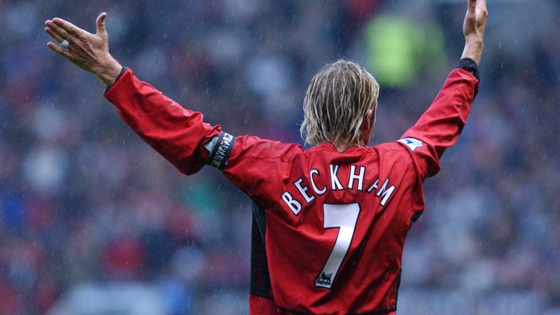 Những số áo Beckham qua các đội bóng