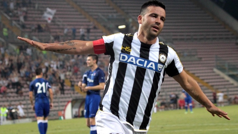 Cầu thủ Antonio Di Natale - Hiện thân của thứ đã mất trong bóng đá